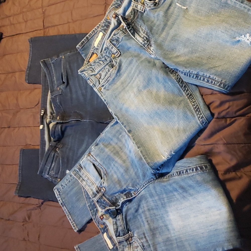 3 pairs of Kut from the Kloth Jeans Sz 8